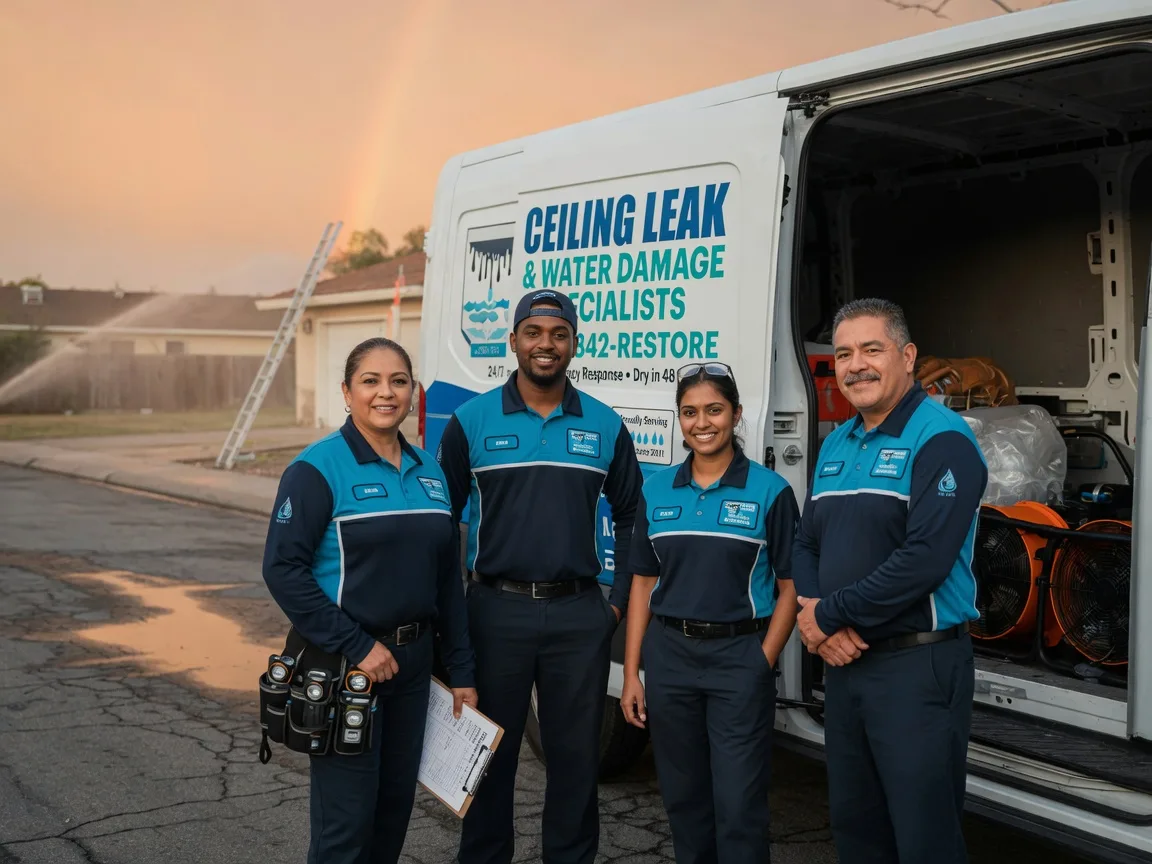 Ceiling Leak Cleanup company in Greenhurst, NY